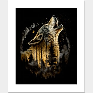 WOLF HOWL Posters and Art